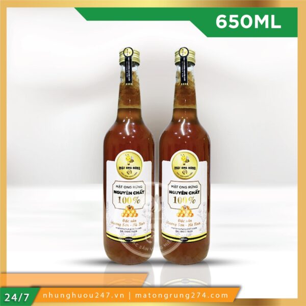 MẬT ONG RỪNG HƯƠNG SƠN - 650ML